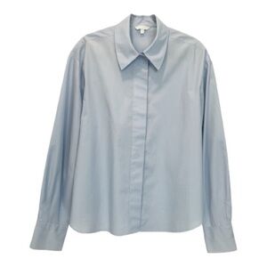 👔 H&M Light Blue 100% Cotton Shirt – Size 12